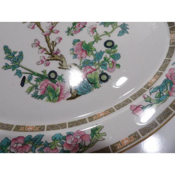 Syracuse China Indian Tree Oval Serving Platter Floral Design 14 Inches Vintage - Picture 8 of 14